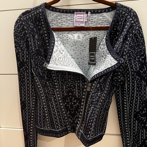 NWT Herve Leger by Max Azria Bandage Jacket - Picture 6 of 6